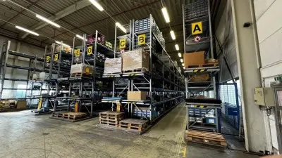 5590.989 => 1 Hochregallager bestehend aus – kavel bij VENTA Industrieversteigerungen, Hagen