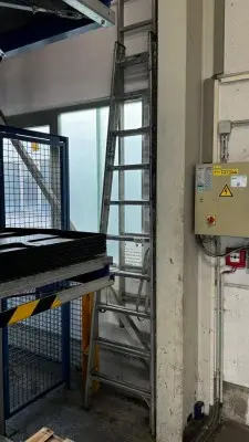 5590.990 => 1 Alu-Stehleiter, 10-sprossig – kavel bij VENTA Industrieversteigerungen, Hagen