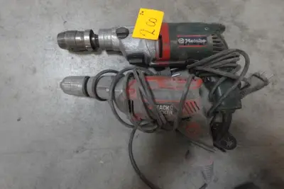 2x Boorhamer Metabo & black&decker – kavel bij Openbare Verkopen