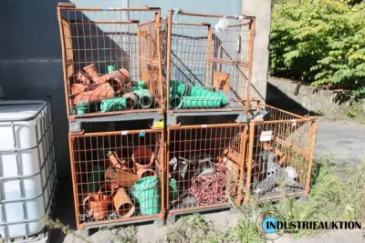 Gitterboxen – kavel bij industrieauktion.online, Remscheid