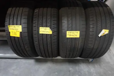 4x Band ( Gebruikt) 17inch Goodyear & Bravuris – kavel bij Openbare Verkopen