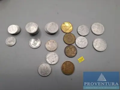Umlaufmünzen DDR 1 Pfennig 1x 1948A 5x 1960-1990 – kavel bij Proventura, Göttingen