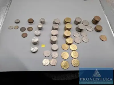 Umlaufmünzen Belgien 7x 25 Centimes – kavel bij Proventura, Göttingen