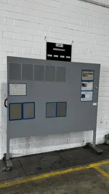 5590.1019 => 1 Sichtschutzwand, fahrbar – kavel bij VENTA Industrieversteigerungen, Hagen