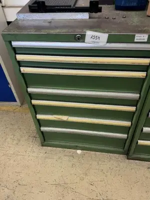 5590.1554 => 1 Metallwerkzeugschubladenschrank, 8-zugig – kavel bij VENTA Industrieversteigerungen, Hagen