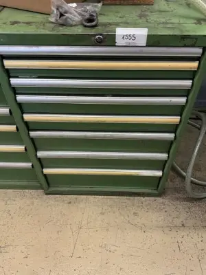 5590.1555 => 1 Metallwerkzeugschubladenschrank, 7-zugig – kavel bij VENTA Industrieversteigerungen, Hagen