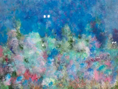Kunstwerk in lijst, Maya Wildevuur, Compositie – kavel bij Onlineveilingmeester, Groningen