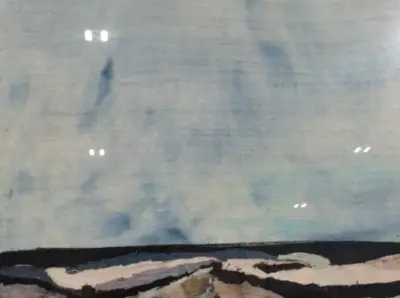 Zijde collage, Maya Wildevuur, Compositie – kavel bij Onlineveilingmeester, Groningen