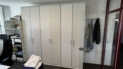 5710.28 => 1 Aktenschrankwand Haworth, ca. 3 lfm – kavel bij VENTA Industrieversteigerungen, Hagen