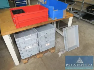 Kunststoff-Transportboxen grau ca. 20 St – kavel bij Proventura, Rethem