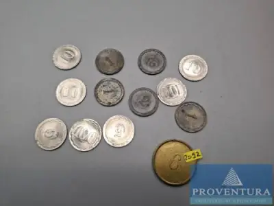 Zahlentoken ca. 13 Stück – kavel bij Proventura, Göttingen