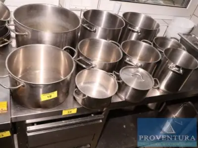 Kochtöpfe induktionsgeeignet bis 25 l ca. 10 St – kavel bij Proventura, Kassel