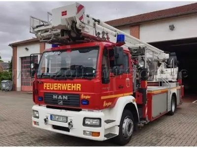 1 MAN Nutzfahrzeug / Teleskopmastfahrzeug TM ((TLK 23 / 12) – kavel bij Zoll-Auktion, Zerbst/Anhalt