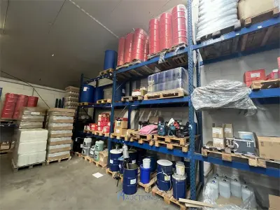 Wegens faillissement INDUSTRIAL AUTOMOTIVE SERVICES BV - Groothandel Oliën & producten voor voertuig – veiling bij VH Auctions