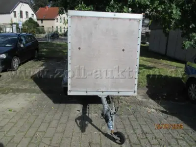 1 DUIS Anhänger SDAH geschl. Kasten – kavel bij Zoll-Auktion, Oldenburg
