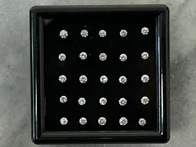 Diamant - 1.01 carat natuurlijke diamant – kavel bij Onlineveilingmeester