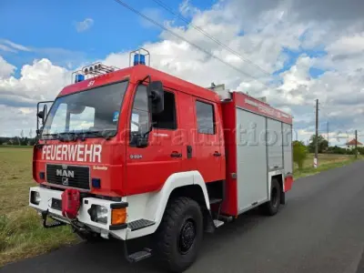 1 Rüstwagen RW1, Hersteller MAN, Typ L23, Aufbau Schmitz – kavel bij Zoll-Auktion, Beelitz