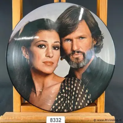 Zeldzame Amerikaanse picture disc LP van het album Natural Act van het muzikale duo Kris Kristofferson en Rita Coolidge uit 1979, uitgebracht op A&… – kavel bij ProVeiling, Wagenin