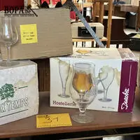 Lot bierglazen en portoglazen – kavel bij BOPA Auctions, Oekene