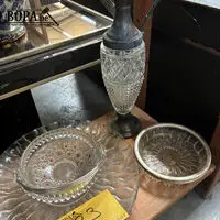 Vintage glazen en kristallen – kavel bij BOPA Auctions, Oekene