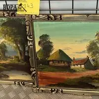 Landschapsschilderijen - get. - 2 stuks – kavel bij BOPA Auctions, Oekene