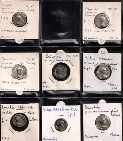 Lot Roman Empresses (8) – kavel bij Schulman, Online!