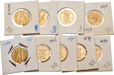 Lot Gouden Tientjes (9) – kavel bij Schulman, Online!