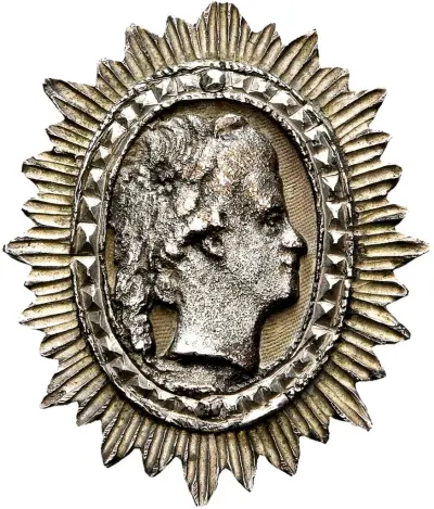 Orangistisch draagteken van willem v en wilhelmina – kavel bij Schulman, Online!