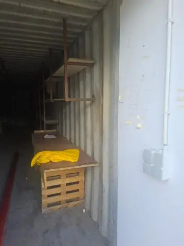 Zeecontainer – kavel bij Openbare Verkopen, Veurne