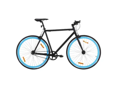 Stadsfiets Zwart en Blauw 55 CM B keuze* – kavel bij XL Auctions