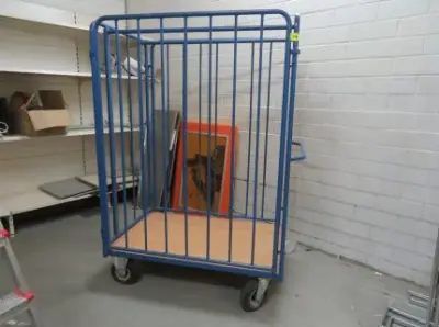 1 Gitter-Transportwagen – kavel bij Perlick Industrieauktionen, Dessau-Roßlau