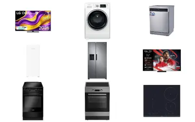 Partij van 39 huishoudelijke en hightech-apparaten - Transportschade – kavel bij Stocklear