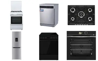 Set van 19 huishoudelijke apparaten - Niet-werkend – kavel bij Stocklear