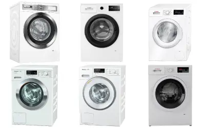 Set van 16 wasmachines - Gereviseerd B – kavel bij Stocklear