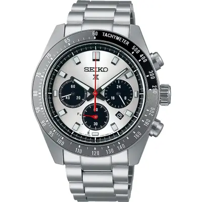 Horloge, Seiko, SSC911P1 Prospex Speedtimer, zilver – kavel bij Onlineveilingmeester, Dokkum