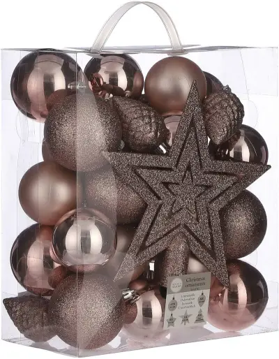 Ca. 134x Kerstballen set, House Of Seasons, diverse kleuren – kavel bij Onlineveilingmeester, Dokkum