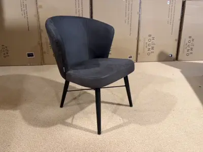 Fauteuil Label51, Wave, antraciet – kavel bij Onlineveilingmeester, Joure