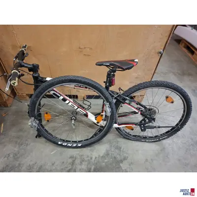 Mountainbike Cube schwarz weiß RNr. WOWC31xxx – kavel bij Justiz-Auktion, Augsburg