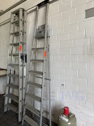 Alu-Stehleiter 8-stufig – kavel bij IVG, Cloppenburg
