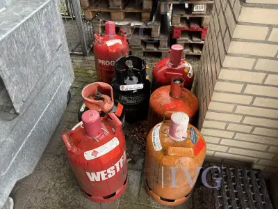 Posten Leergut-Propangasflaschen – kavel bij IVG, Cloppenburg