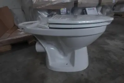 16x Toiletpot Saval & toiletbril Allibert – kavel bij Openbare Verkopen, Harelbeke