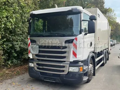 1 gebrauchter Scania, B6X2, Müllsammelfahrzeug, Erstzulassung 29.06.2016 – kavel bij Zoll-Auktion, Rheine