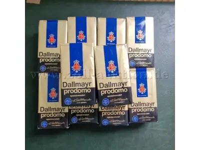 10 Kaffee Dallmayr Prodomo 500 Gramm – kavel bij Zoll-Auktion, Neubrandenburg