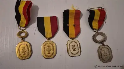 Medailles/Munten/ – kavel bij Vlavem