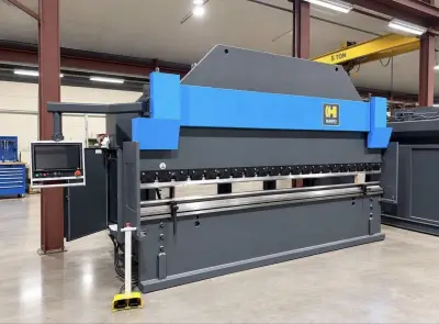Haco ERMS 200 ton x 4300 mm Hydraulische CNC kantbank – kavel bij Dome Auctions, Depot Deinze