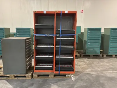 Susta CNC/NC-gereedschapsopslagsysteem (2x) – kavel bij Dome Auctions, Depot Deinze