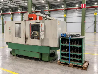 Mazak MT-V-515 Verticaal CNC-bewerkingscentrum – kavel bij Dome Auctions, Depot Deinze