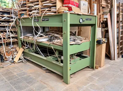 Sipa Hydraulische houtpers – kavel bij Dome Auctions, Dentergem