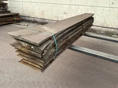 Verzaagde boomstam Eik – kavel bij Dome Auctions, Depot Deinze