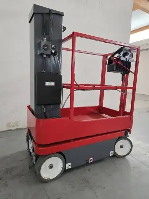 Skyjack Senkrechtmastbühne Elektro SJ 16 | Bj.: 2018 | Stunden: ca. 306 – kavel bij Oechsler Industrieverwertung, Waghäusel-Wiesental